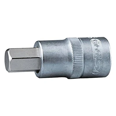Imagen de KS TOOLS 911.3459 Piezas insertables de llave cubo DIN 3120, ISO 1174, 7422 17,0 Acero cromo vanadio Hexágono interior moleteado