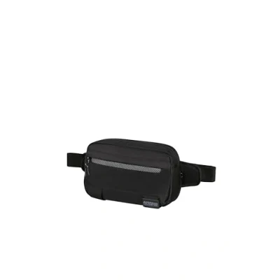 Imagen de American Tourister Urban Track Bandolera, 26 cm, 3/4 L, Negro (Asphalt Black)