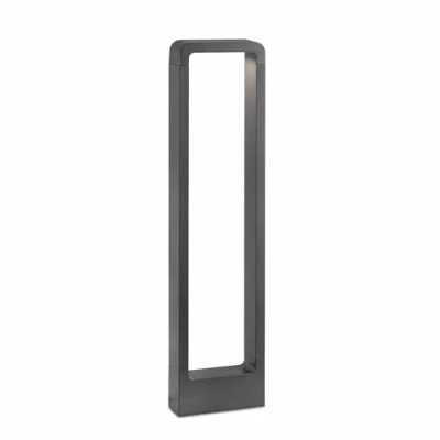 Imagen de FARO BARCELONA 75520 Das Baliza (Bombilla incluida) LED, 5W, Cuerpo de Aluminio inyectado, Color Gris