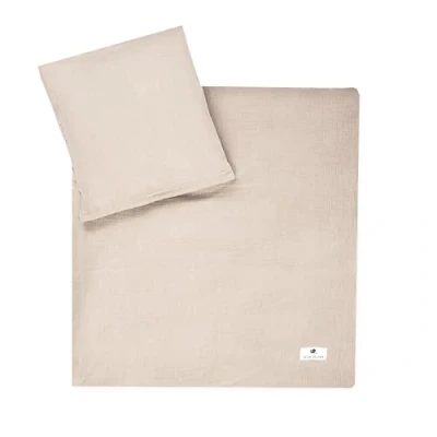Imagen de Julius Zöllner Oeko Tex Ropa de Cama Infantil Muselina 80 x + 35 40 cm, 2 Piezas Funda nórdica y Almohada, 100% algodón, con Cremallera, estándar 100 Öko Tex,