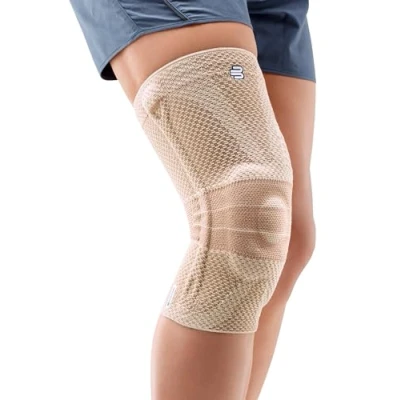 Imagen de BAUERFEIND GenuTrain A3, Vendaje de Rodilla, Izquierdo, beige (nature), Talla 6