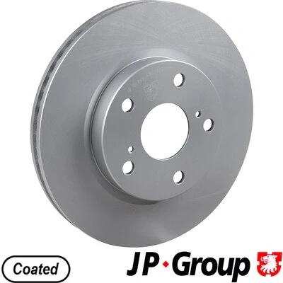 Imagen de JP GROUP 4863104000 Disco de freno Eje delantero 275 25 5 ventilación interna revestido TOYOTA: RAV4 III SUV