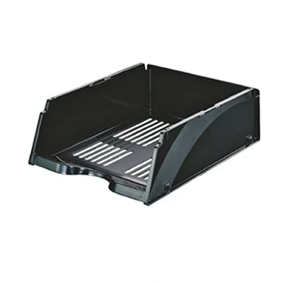 Imagen de Leitz Esselte TRANSIT JUMBO A4 Black Bandeja de escritorio (Negro, 245 x 330 100 mm, A4)