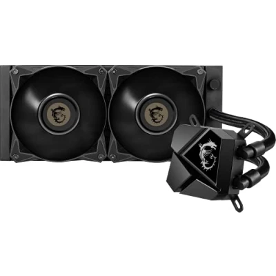 Imagen de MSI MAG Coreliquid P240 Enfriador líquido para CPU AIO Listo LGA 1700 Radiador de 240 mm Ventiladores PWM duales 120