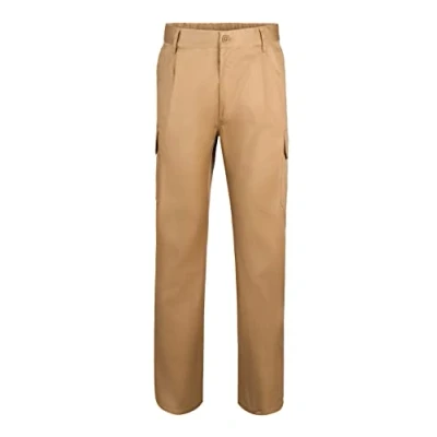 Imagen de VELILLA 345 Pantalón Multibolsillos, Color Beige, Talla 42