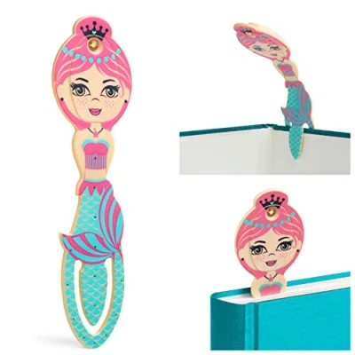 Imagen de Gifts for Readers &amp; Writers Luz de Lectura Flexilight Pal Marcador y 2 en 1 Lámpara LED con Clip Libro para Leer Niños, Adultos Accesorios Libros Regalo Lectores