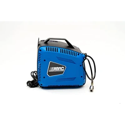 Imagen de Compresor de aire portátil ABAC HANDY, Sin aceite, Pistola inflado incluida, Presión máxima 8 bar, Potencia 1.5 CV, Depósito, Nivel sonoro 97 dB (A)