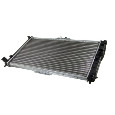 Imagen de THERMOTEC D70008TT Radiador, refrigeración del motor Aluminio 654 380 16 Caja de cambios manual Aletas unidas mecánicamente