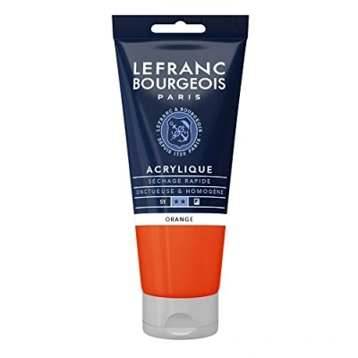 Imagen de Lefranc Bourgeois Acrílico, Naranja, 80ml Tube, 80