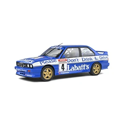 Imagen de solido S1801512 1:18 BMW E30 M3 BTCC 1991 Coche en Miniatura Coleccionable, Multi