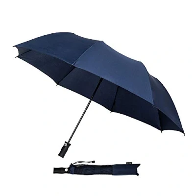 Imagen de Le Monde du Parapluie Paragua Plegable, Azul (Azul) FALCONEGF600BLEU