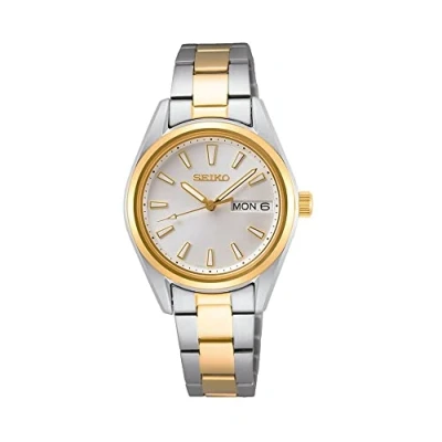 Imagen de Seiko Reloj Analógico para Mujer de Cuarzo con Correa en Metal SUR454P1