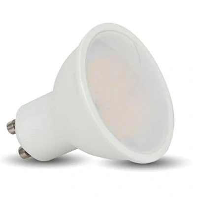 Imagen de V TAC Lote de 5 focos LED W consumo GU10 Equivalente a 40 Luz Blanco Cálido