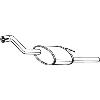 Imagen de BOSAL 154 313 Silenciador trasero FORD: Focus Mk1 Familiar