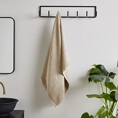 Imagen de Catherine Lansfield Toalla de baño algodón Secado rápido Natural