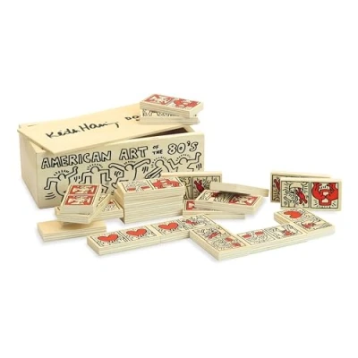 Imagen de Vilac Dominos Keith Haring, Color Negro (9264)