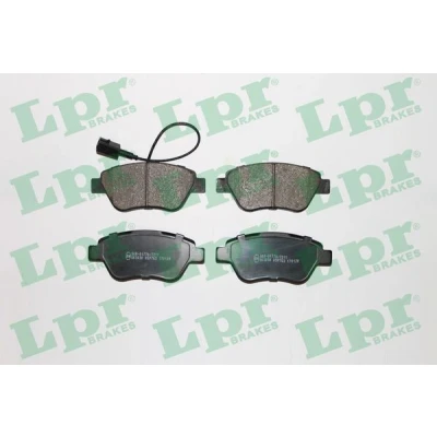 Imagen de LPR 05P763 Juego de pastillas freno FIAT: Grande Punto Hatchback, Stilo Idea, LANCIA: Musa