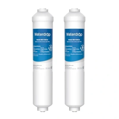 Imagen de Waterdrop DA29 10105J Repuesto para Samsung® HAFEX/EXP, DA2010CB, DA99 02131B, LG® Filtro de Agua en Línea (Pack 2)