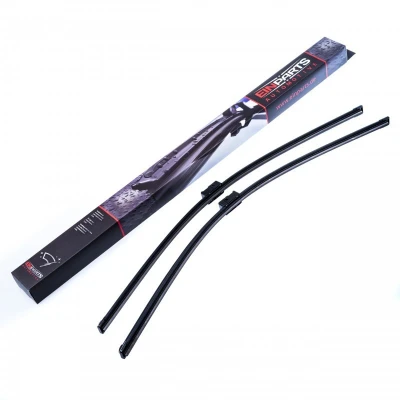Imagen de Limpiaparabrisas Valeo Silencio X.trm, Flat Blade Set 574356 delante Sin marco sujeción por perno RENAULT: Modus / Grand