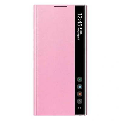Imagen de Funda Samsung Clear View Rosa Para Galaxy Note 10
