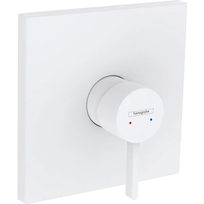 Imagen de hansgrohe Finoris Mezclador monomando de ducha empotrado, blanco mate, 76615700