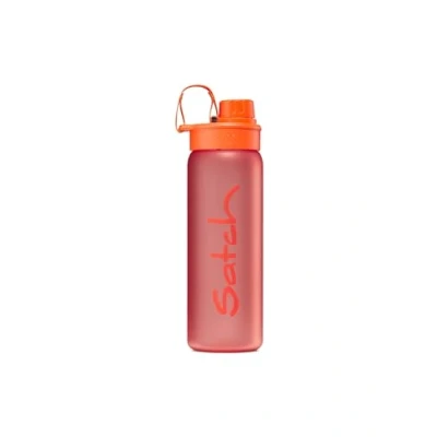 Imagen de satch Botella deportiva sin BPA, 650 ml, a prueba de fugas, apta para bebidas deportivas y refrescos, color naranja