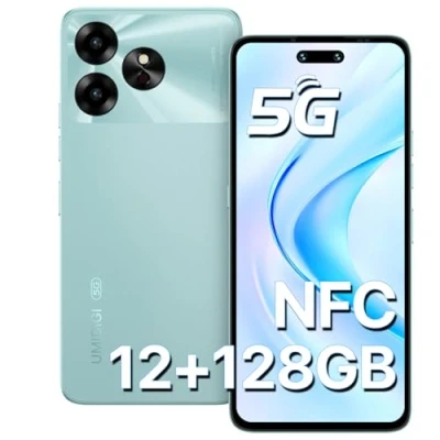 Imagen de UMIDIGI G6 5G Smartphone NFC, 128GB/1TB TF Telefono Movil, 50MP Cámara, 6,57&quot; 90Hz HD+,12GB(6+6), 5000mAh, Dimensity 6100+5G Moviles Android 13, Dual SIM 5G, Face ID/Fingerprint/GPS/OTG