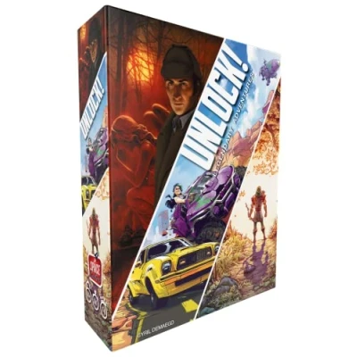 Imagen de Space Cowboys Desbloquea 9! Aventuras legendarias Juego de Cartas A Partir 10 años 1 6 Jugadores 60 Minutos Tiempo Multicolor ASMSCUNLOCK09EN