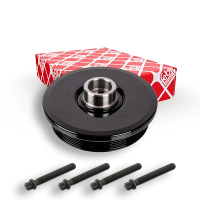 Imagen de FEBI BILSTEIN 171923 Polea de cigüeñal 6 PK 167 5 con tornillos, para BMW: Touring, X1, Berlina