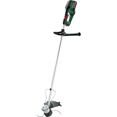 Imagen de Bosch Home and Garden cortabordes a batería AdvancedGrassCut 36V 33 (1 de 2,0 Ah, sistema 36 V, diámetro corte: cm, para trabajos recorte exigentes, en caja), Classic Green, 694696