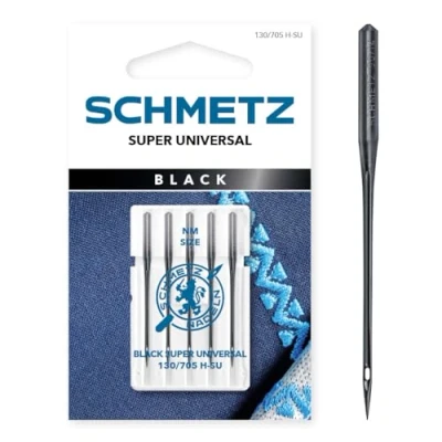 Imagen de Schmetz Agujas para Máquinas De Coser, Metal, Plata, 70/10 Tamaño, 5