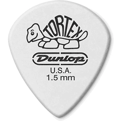 Imagen de JIM DUNLOP Púas Tortex White Jazz III 1,50mm Saco de 72