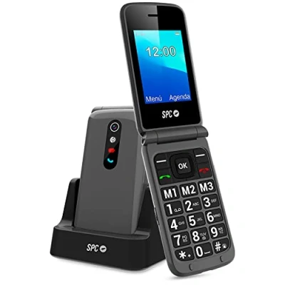 Imagen de Móvil SPC Stella 2, Negro, 2.4&quot; QVGA, Dual SIM, 500 contactos, 800 mAh, Radio FM, Bluetooth, VGA