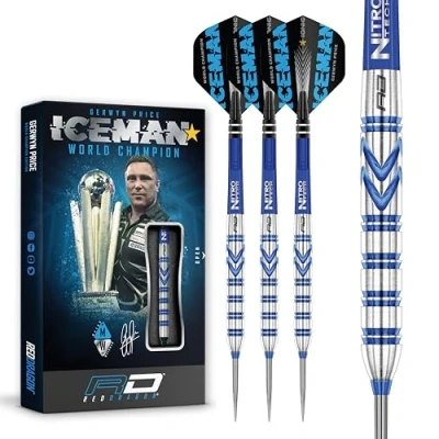 Imagen de RED DRAGON Gerwyn Price 24 gram Dardos de Acero tungsteno con alas y Varillas