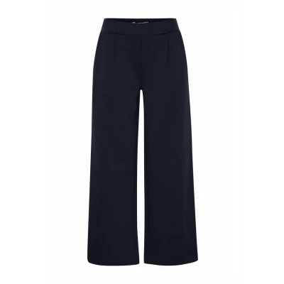 Imagen de b.young Byrizetta WIDE Cropped Pantalones, Mujer, Talla: Medium, Copenhagen night
