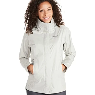 Imagen de Marmot Wm&#039;s Precip Eco Jacket, Chaqueta para Mujer, Platinum, S