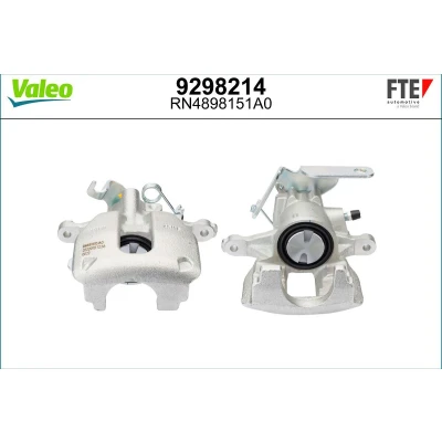 Imagen de FTE 9298214 Pinza de freno gris Hierro fundido Eje trasero izquierda sin soporte FORD: Transit Mk6 Camión plataforma/Chasis, Furgón