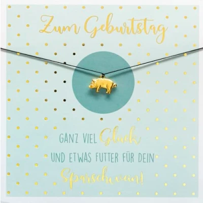 Imagen de tarjeta de cumpleaños LittleThings, texto, dinero, 15 x cm