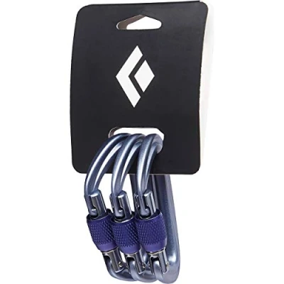 Imagen de Black Diamond Liteforge Screwgate 3 Pack Carabiner