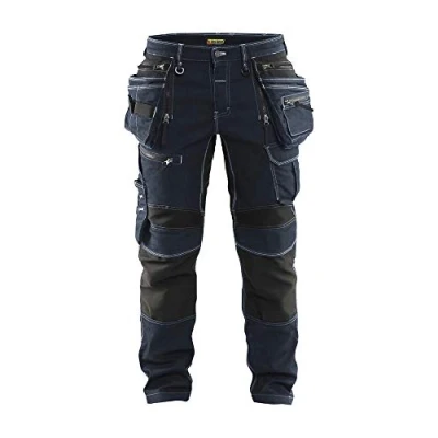 Imagen de Blaklader 19991141 Pantalón de Artesano elástico X1900, Azul Marino/Negro, grootte D96