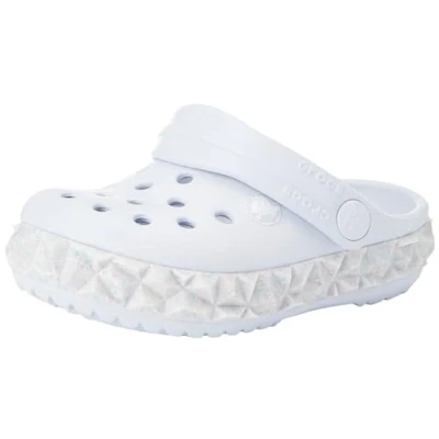 Imagen de Crocs Crocband Clog T, Zuecos Unisex niños, Morado (Geo Glow Band Dreamscape), 25/26 EU