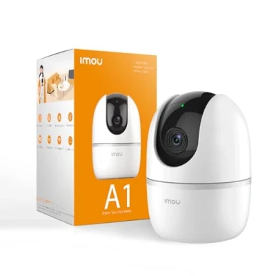 Imagen de Imou A1 4MP Indoor Micro Dome Smart Camera, Super HD 2K with Auto Tracking, AI Human &amp; Abnormal Sound Detection, 4MP, H.265, Tracking Pan Tilt, 2 Way Audio, Wide Angle Lens