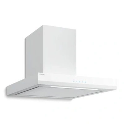 Imagen de Klarstein Velaire Campana Extractora 60 cm 600 m3/h, Eficiencia A++, LED, Táctil, Filtro Carbón, 3 Velocidades, Silenciosa, Integrable, Campanas Extractoras Cocina cm, Blanco