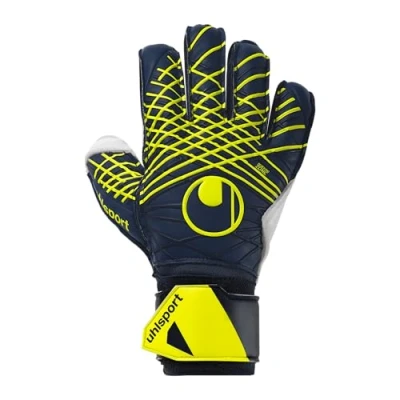 Imagen de uhlsport Guantes de Portero fútbol Prediction Soft Flex Frame para niños y Adultos con protección los Dedos