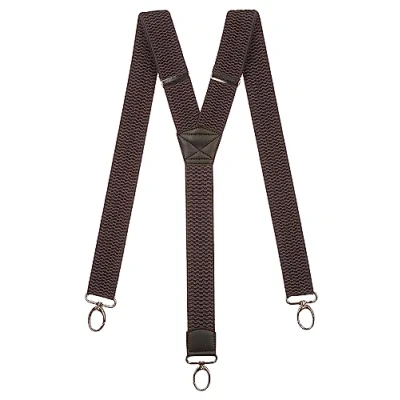 Imagen de Olata Tirantes Resistentes En Forma De Y Con Clips Mosquetón 4 cm. Gris Oscuro