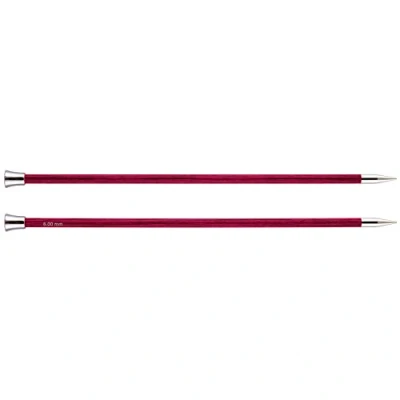 Imagen de KnitPro Royale: Agujeros de Punto: un Solo Extremo: 40 x 6 mm, Madera Abedul, latón, Multicolor, 6,00 mm