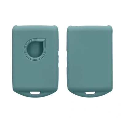 Imagen de kwmobile Funda Compatible con Llave de Coche Volvo 4 Botones Keyless Go Carcasa Protectora Silicona para Case en Noche ártica