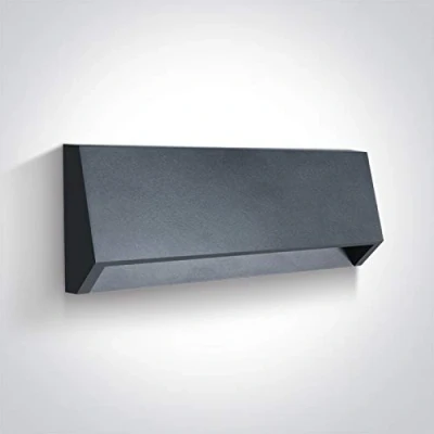 Imagen de Aplique LED pared ONE LIGHT 67386C/AN/W antracita 4w 3000K IP65