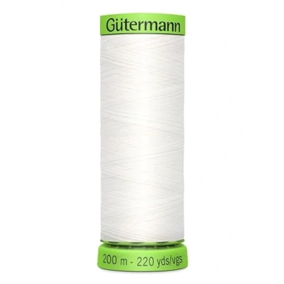 Imagen de Gutermann extra fina Sew All hilo de coser 100 m por Bobina 800 Color Blanco