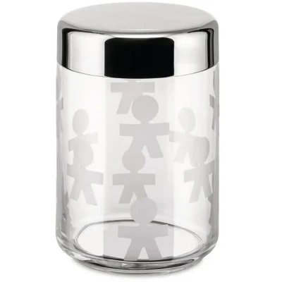 Imagen de Alessi Glass Storage Jar Girotondo AKK37 ø 10.5 cm / 1 Liter by King Kong
